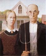 Grant Wood, american gothic